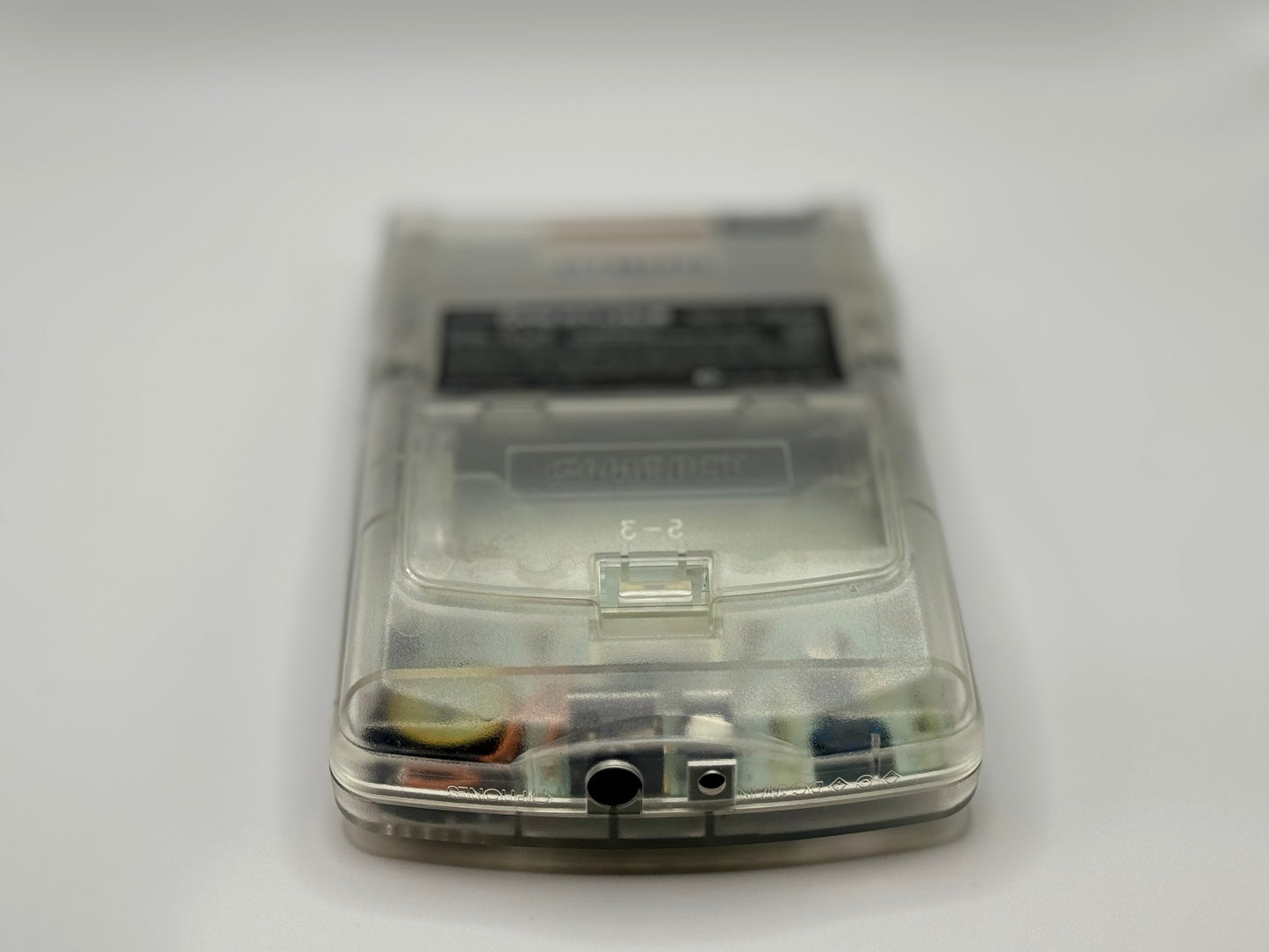Game Boy Color Clear - Made in Japan - 1998 Nintendo Handheld (Excellent)