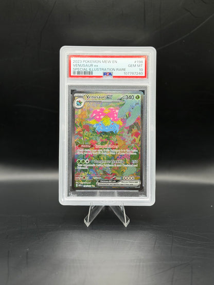 2023 Pokémon Venusaur ex #198 Special Illustration Rare - PSA 10 Gem Mint
