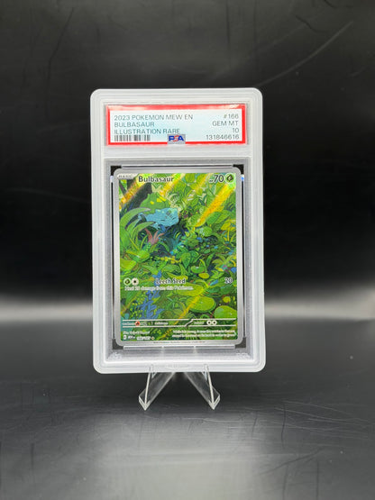 2023 Pokémon Bulbasaur #160 Illustration Rare - PSA 10 Gem Mint