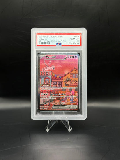 2023 Pokémon Mew ex #053 Ultra-Premium Collection Full Art Promo - PSA 10 Gem Mint