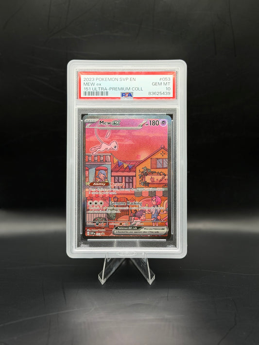 2023 Pokémon Mew ex #053 Ultra-Premium Collection Full Art Promo - PSA 10 Gem Mint