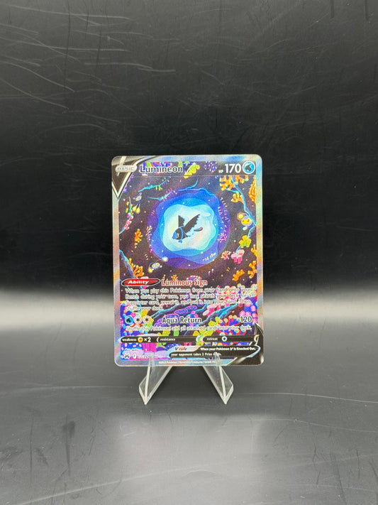 2022 Pokémon Crown Zenith Lumineon GG39/GG70 Pokémon Card Galarian Gallery Ultra Rare Near Mint